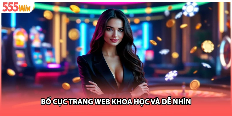 Bố cục trang web khoa học và dễ nhìn